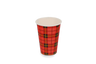 Coffee cup 180cc 7.5oz Ø70mm Tartan scotty