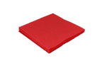 TakeAware.nl Servet 2 laags 1/4 vouw 33x33cm papier rood