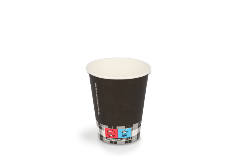 takeaware.nl Koffiebekers Kartonnen koffiebeker 150cc 6oz Premium