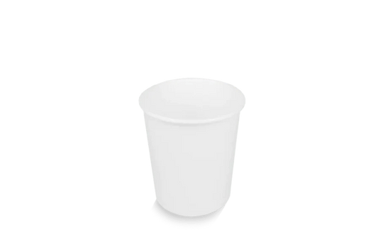 takeaware.nl Koffiebekers Kartonnen koffiebeker 177cc 7oz wit