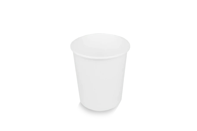 takeaware.nl Koffiebekers Kartonnen koffiebeker 177cc 7oz wit