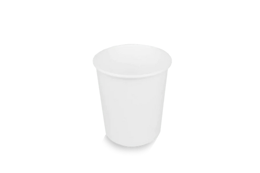 takeaware.nl Koffiebekers Kartonnen koffiebeker 177cc 7oz wit