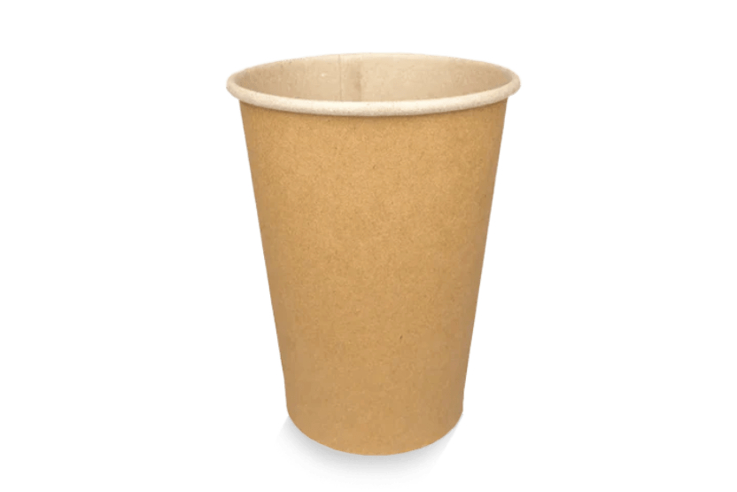 takeaware.nl Koffiebekers Kartonnen koffiebeker 450cc 16oz Kraft