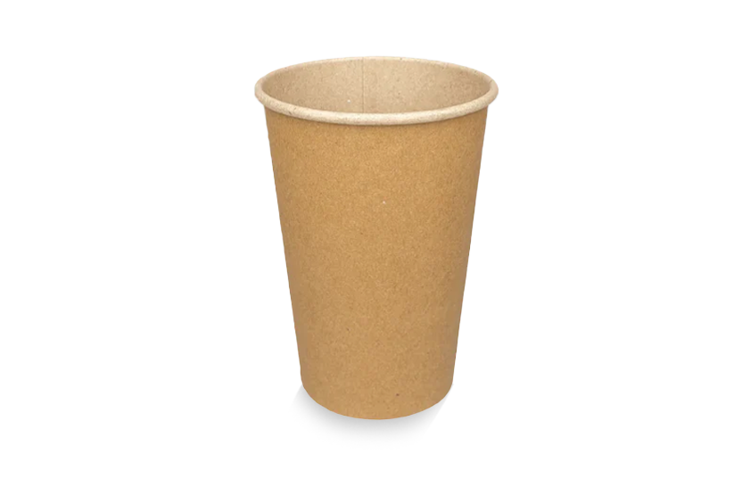 Kartonnen koffiebeker 180cc 7.5oz Kraft