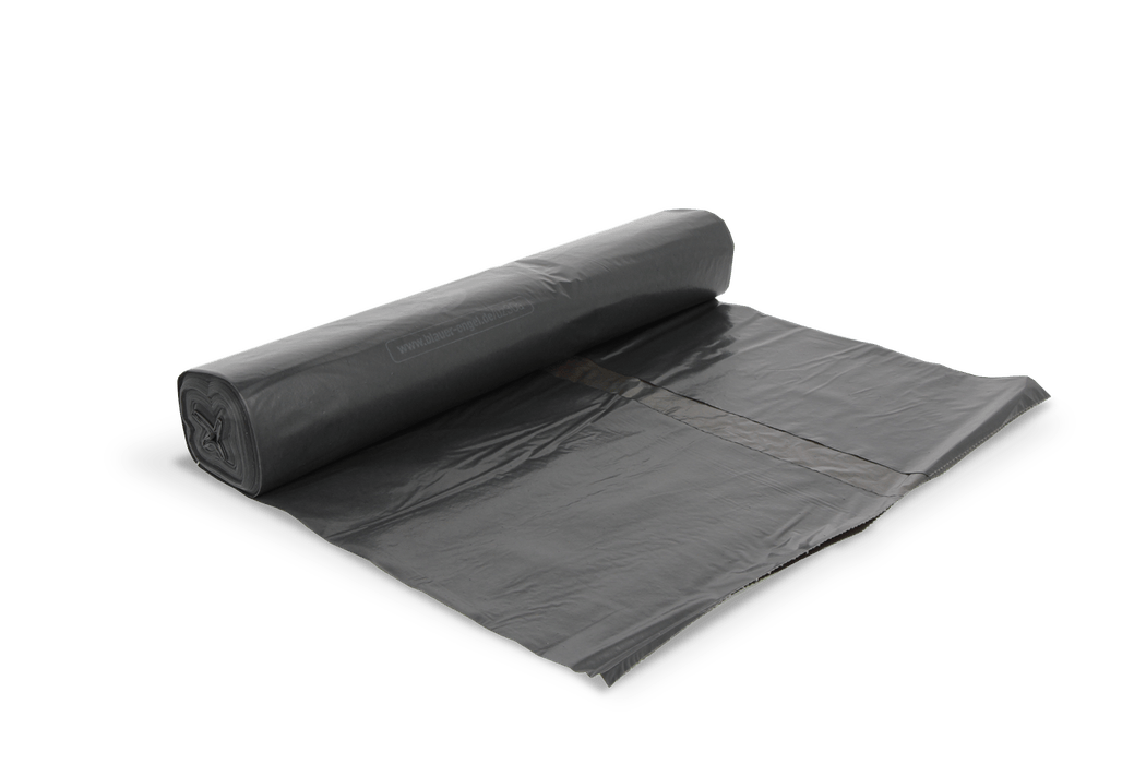 takeaware.nl Afvalzakken Vuilniszakken 60 liter 60x80cm 25 rollen met 20 zakken grijs