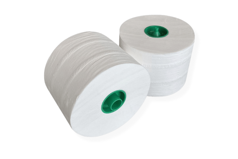 takeaware.nl Toiletpapier Toiletpapier met dop 2 laags 100m recycled T4