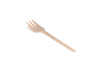 takeaware.nl Bestek Houten vork met tanding 140mm BIO (doos)