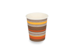takeaware.nl Koffiebekers Kartonnen koffiebeker 230cc 8oz gestreept
