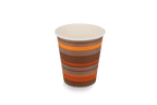 takeaware.nl Koffiebekers Kartonnen koffiebeker 120cc 4oz gestreept