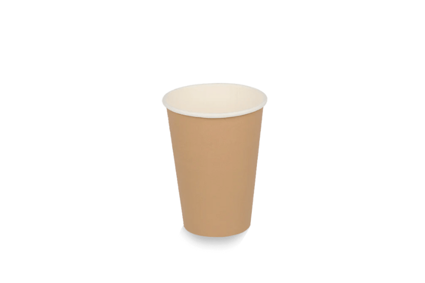 takeaware.nl Koffiebekers Kartonnen koffiebeker 150cc 6oz Kraft