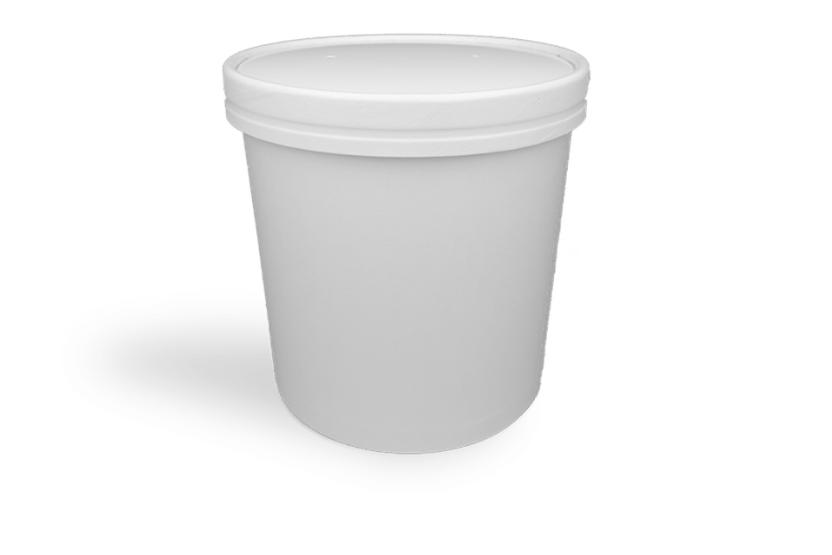 takeaware.nl Soepbekers Soepbeker 1000ml Ø118mm 32oz karton wit