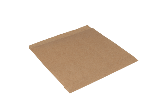 Hamburger bag 16x16cm kraft greaseproof paper BIO