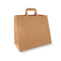 Papieren tassen Groot kraft 32+16x27cm gerecycled