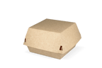 takeaware.nl Hamburgerbakjes Hamburgerbakje IP6 Groot kraft/wit BIO