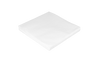 Napkin 1 ply 1/4 fold 33x33cm paper white BIO