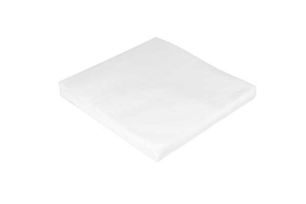 Servetten 2-lgs cellulose tissue 40x40cm 1/4e vouw wit