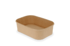 takeaware.nl Maaltijdbakken en schalen Maaltijdbak karton 650ml Kraft