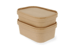 takeaware.nl Maaltijdbakken en schalen Deksel bakken 500-650-750-1000ml Kraft