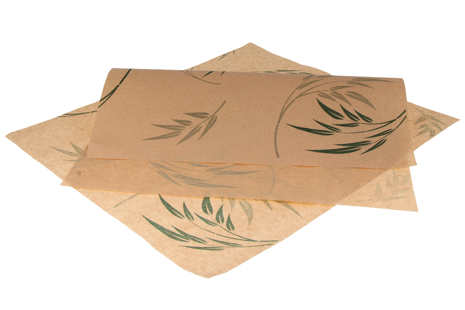takeaware.nl Vetvrij papier Vetvrij papier 33x38cm hamburgervellen FSC®Mix kraft bamboe