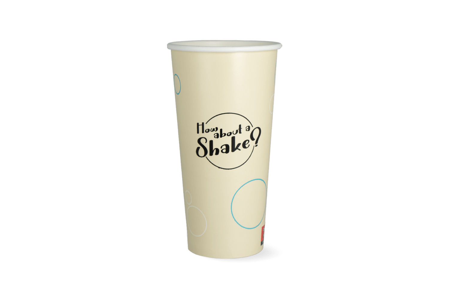 takeaware.nl Milkshakebekers Milkshakebeker groot 500ml 20oz karton