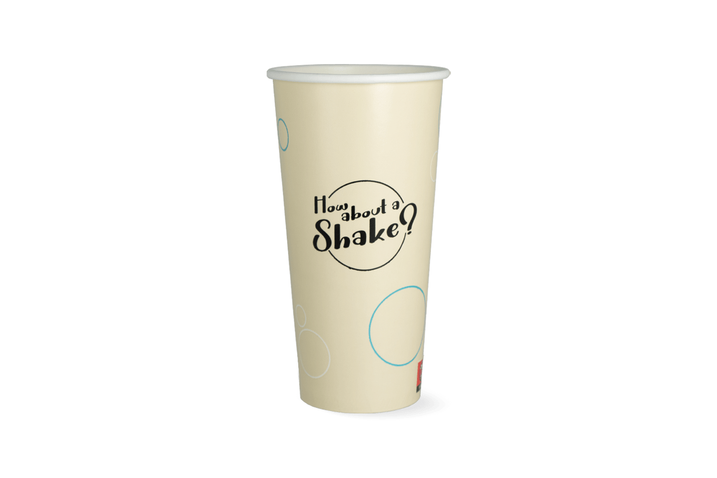 takeaware.nl Milkshakebekers Milkshakebeker groot 500ml 20oz karton