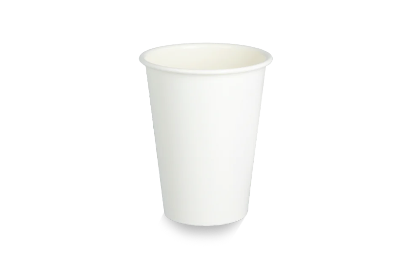 Gobelet à café réutilisable 180cc 7.5oz Ø64mm blanc