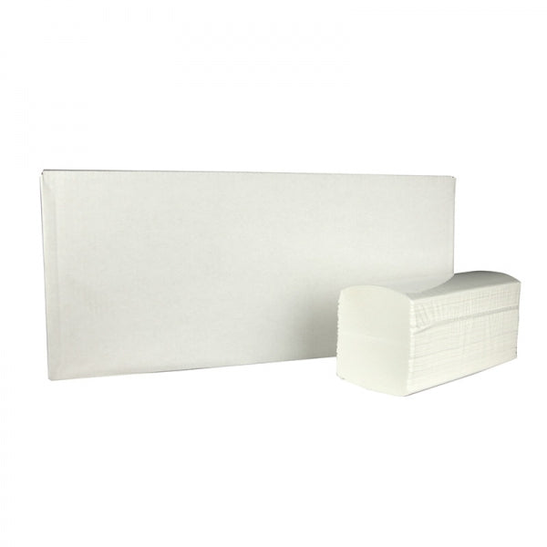 takeaware.nl Handdoek- en poetspapier Handdoeken Interfold 2 laags extra lang 42x22cm 100% cellulose T6