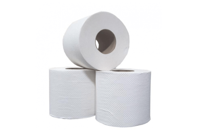 takeaware.nl Toiletpapier Toiletpapier 2 laags 200 vel 12x4 rol recycled wit T1