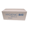 Hygiene bags plastic white