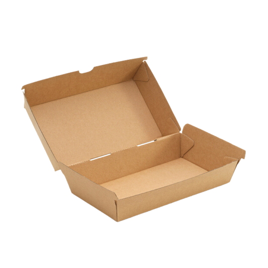takeaware.nl Maaltijdbakken en schalen Loempia box 20,5x11x8cm kraft