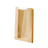Bread sack with window 16+20x22cm kraft