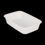Reusable meal container 500ml white