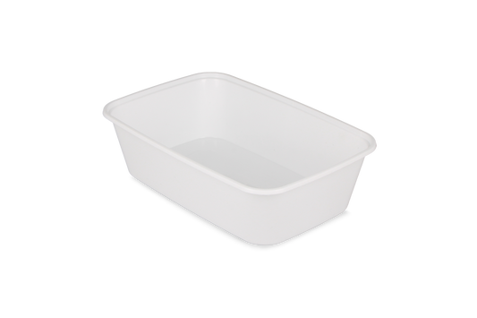 Boîte à repas réutilisable 650ml blanc