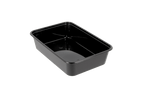 takeaware.nl Maaltijdbakken en schalen Maaltijdbak PP 500ml zwart