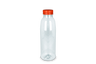 rPET fles 1000cc met oranje vaste dop