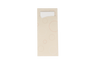 Bestekzakje pochette Bubble met wit servet