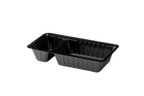 TakeAware.nl Friet- en snackbakjes Snacktray A23 A7 + saus zwart