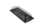 TakeAware.nl Sushi tray SY-02 + deksel 222x90x20mm Zwart