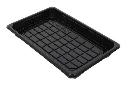 Sushitray + lid 240x150x25mm Combi Box Family-1 Black