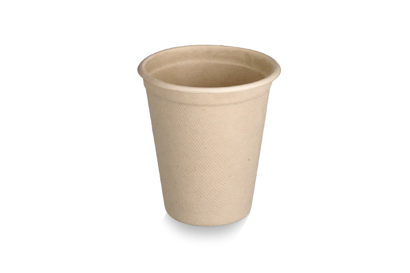 Coffee cups Bagasse Creme - 230cc / 8OZ