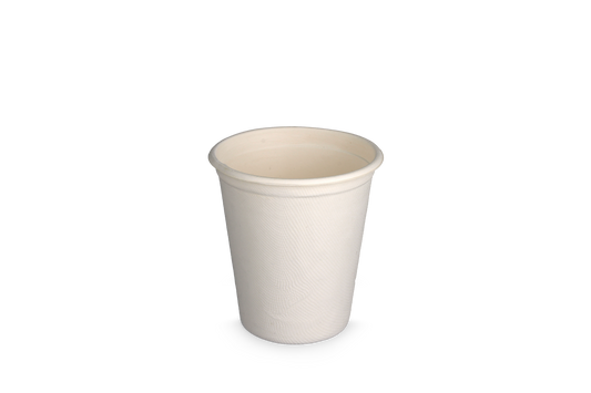 Gobelets à café Bagasse Fiber Cups - White -360cc / 12oz