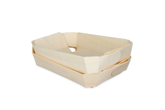 Wooden tray 175x110x40mm