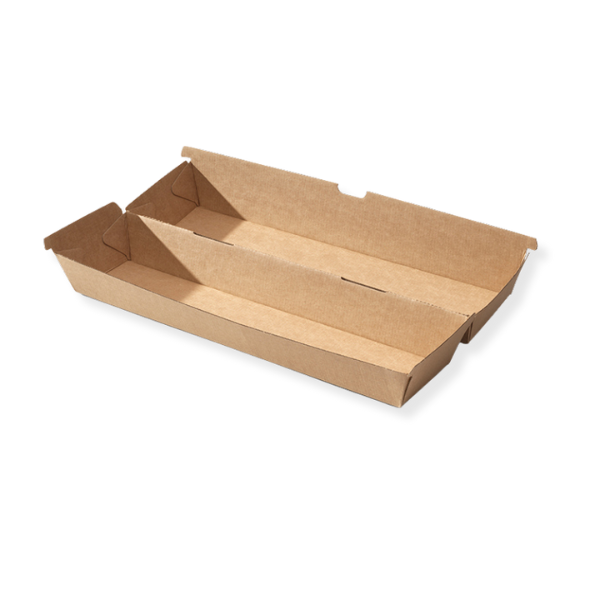 Baquette box kraft 30x6,5x8cm