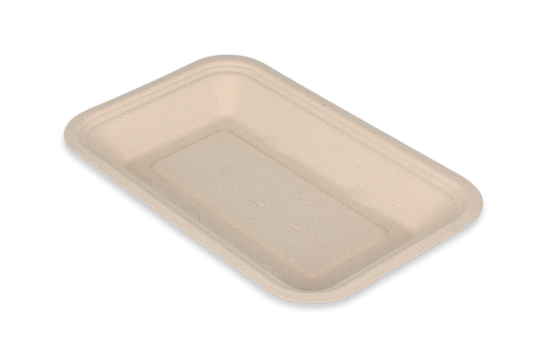 Snack dish V2 sugar cane plastic and PFAS-free bio