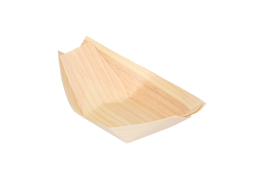 Amuse boat wood 92x52mm FSC® BIO