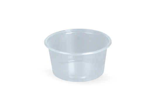 Round container Ø100cc 70mm transparent