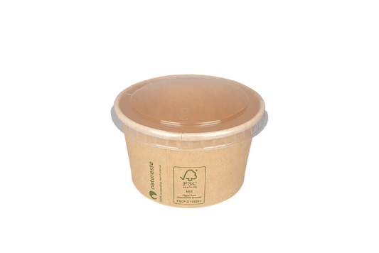 Bakje 90cc Ø75mm 3oz karton kraft BIO