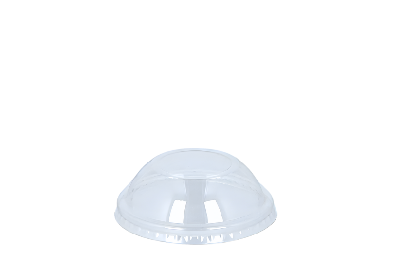 Deksel ijsbeker 90mm Dome PET lid