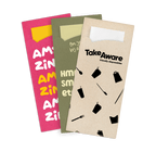 takeaware.nl Saus- en amusebakjes Bedrukte bestekzakjes