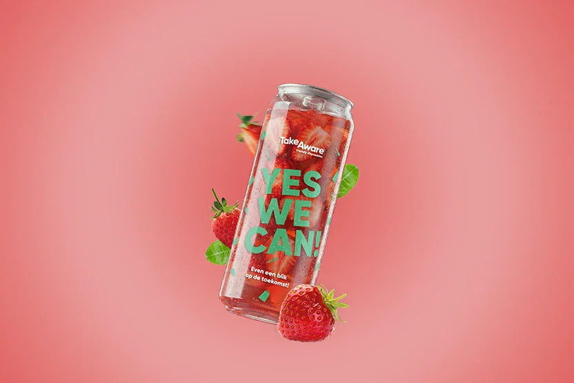 takeaware.nl Saus- en amusebakjes Bedrukte PET Cans